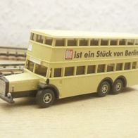 MB D38 ´38, Doppelstockbus, BILD ist ein Stück von Berlin, gesupert, Ep2, Wiking