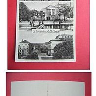 Halle (Saale) - 3-Bild-Karte (1955] - (D-H-D-SAh28)