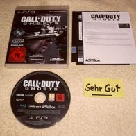 PS3 - Call of Duty - Ghosts - Top Zustand - Versandrabatt möglich !!!