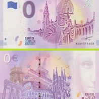 0 Euro Schein Pope (Papst) John Paul II XEDY 2019-2 selten Nr 16609