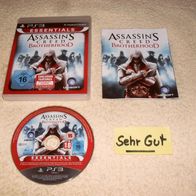 PS3 - Assassins Creed - Brotherhood - Top Zustand - Versandrabatt möglich !!!