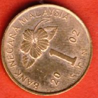 Malaysia 1 Sen 2002