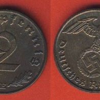 Deutsches Reich 2 Reichspfennig 1940 E