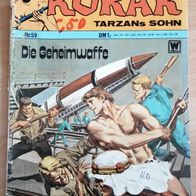 Comic Heft Korak Tarzans Sohn Nr. 59 Die Geheimwaffe