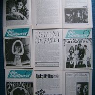 3 Musikmagazine aus 1970 - Beatles, Kinks, Bee Gees, Moody Blues etc.
