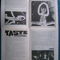 Fanmagazin aus 1970 - Mireille Mathieu, The Taste, Moody Blues, Pink Floyd etc