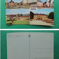Gera, 4-Bild-Karte - 1978 - (D-H-D-Th16)