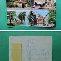 Arnstadt, 4-Bild-Karte 1971 - (D-H-D-Th18)