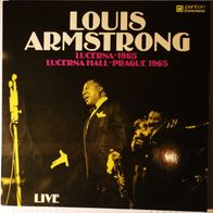 Louis Armstrong - Lucerna-1965 - Lucerna Hall-Prague 1965 - Live LP Czechoslovakei