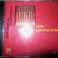 CD Sampler Album: "1848 - geteiltes Erbe" (Herausgegeben: 1998 von DHM und DRA)