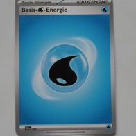 Pokemon-Karte, Basis-Energie blau (T*)