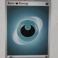 Pokemon-Karte, Basis-Energie dunkelblau (T*)