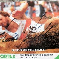 Guido Kratschmer Originalautogramm aus Privatsammlung -al-