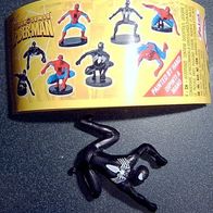 Spiderman BLACK + original Beipackzettel wie NEU + unbespielt ! aus einem Ei !