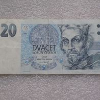 20 Kronen aus Tschechien (Guter Zustand)