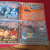 OLDFetenhits - 4 Doppel CDs (Neue Deutsche Welle / NDW, Schlager 1 & 2, Die Deutsche)