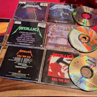 OLD Metallica - 5 CDs (Creeping Death / Jump in the Fire EP, Kill ´em All, Ride the