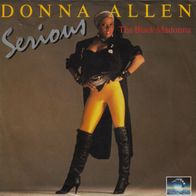 Allen Donna (The Black Madonna) - Serious / Bad Love 45 funk single 7"