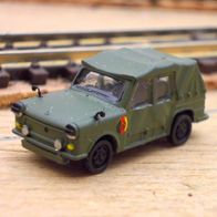 IFA Trabant 601 A ´66, Kübel, olivgrün, NVA, 3D-Druck-Kleinserie, Ep4, panzer-shop