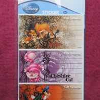 NEU: Disney Etiketten Sticker Vile Villains 3 Namens Aufkleber Schilder Bogen