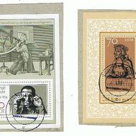 DDR MiNr. 3148 / 3167 Block 91 / 93 Briefabschnitt gelaufen Tagesstempel