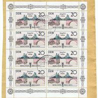 DDR MiNr. 2973 II Klbg. Brücken Briefabschnitt gelaufen Tagesstempel