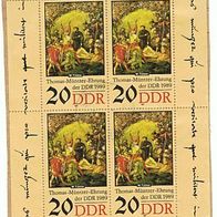 DDR MiNr. 3271 Klbg. Müntzer Briefabschnitt gelaufen Tagesstempel