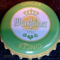 Warsteiner Ginger Ginger Bier Mix Brauerei Kronkorken neu 2015 Kronenkorken