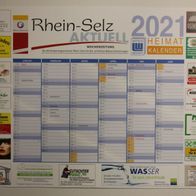 1 Kalender im DIN A4-Format für 2021: Wochenzeitung Rhein-Selz Aktuell