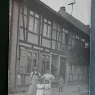 Schöppenstedt: Bäckerei Friedr. Hurlemann (Wolfenbütteler Str. 42), Foto-Ak um 1914