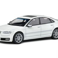 Modèle Réduit Solido 1/43 - Audi S8 (D3) 2010 - Boîte S4313302, Neuf