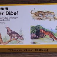 Tiere der Bibel Legespiel Memory Gesellschaftsspiel Karl Keding Vintage