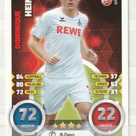 Match Attax Action - 1. FC Köln - HEINTZ