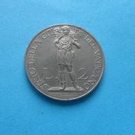 Vatikan Kirchenstaat 1935 2 Lire