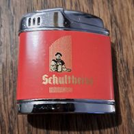 Altes Schultheiss Feuerzeug Werbung Werbemittel Vintage