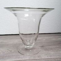 Vase Glas Glaskelch 20,5 cm *