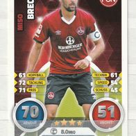 Match Attax Action - 1. FC Nürnberg - BRECKO