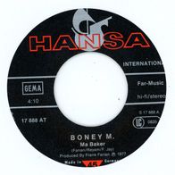 7 Vinyl Boney M - My Baker ( Ohne Cover )