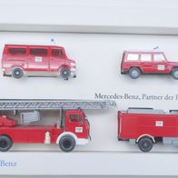 Wiking SoMo Mercedes (14) Mercedes-Benz, Partner der Feuerwehr #0169