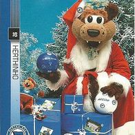 TC City Press Hertha BSC - Herthinho Maskottchen Weihnachten