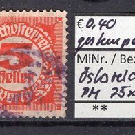 Österreich 1920 Portomarken Ziffern Minr. 75 x gestempelt