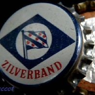 Friesche Vlag Zilverband Milch Kork Kronkorken alt aus Holland neu in unbenutzt