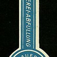 Bieretikett v. Brauerei Krieger † 1986 Vohenstrauß-Böhmischbruck für Br. Falk Amberg