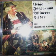 CD Album: "Urige Jäger- und Wilderer-Lieder, Folge 1" von Friedhelm Oehmig