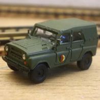 UAZ 469 ´72, geschlossen, NVA, 3D-Druck- Kleinserie, 2, Ep4, panzer-shop, 1:160