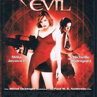 Resident Evil - Mit Milla Jovovich, Michelle Rodriguez u.a. - DVD