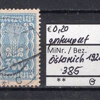 Österreich 1922 Freimarken MiNr. 385 gestempelt -1