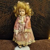 Puppe Porzellanpuppe 21 cm