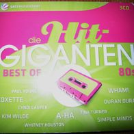 CD Sampler: "Die Hit-Giganten - Best Of 80s" auf 3 CDs (2011)