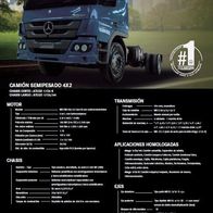 Mercedes Atego 1725 S ( Ecuador ) 2021? , 2 Seiten